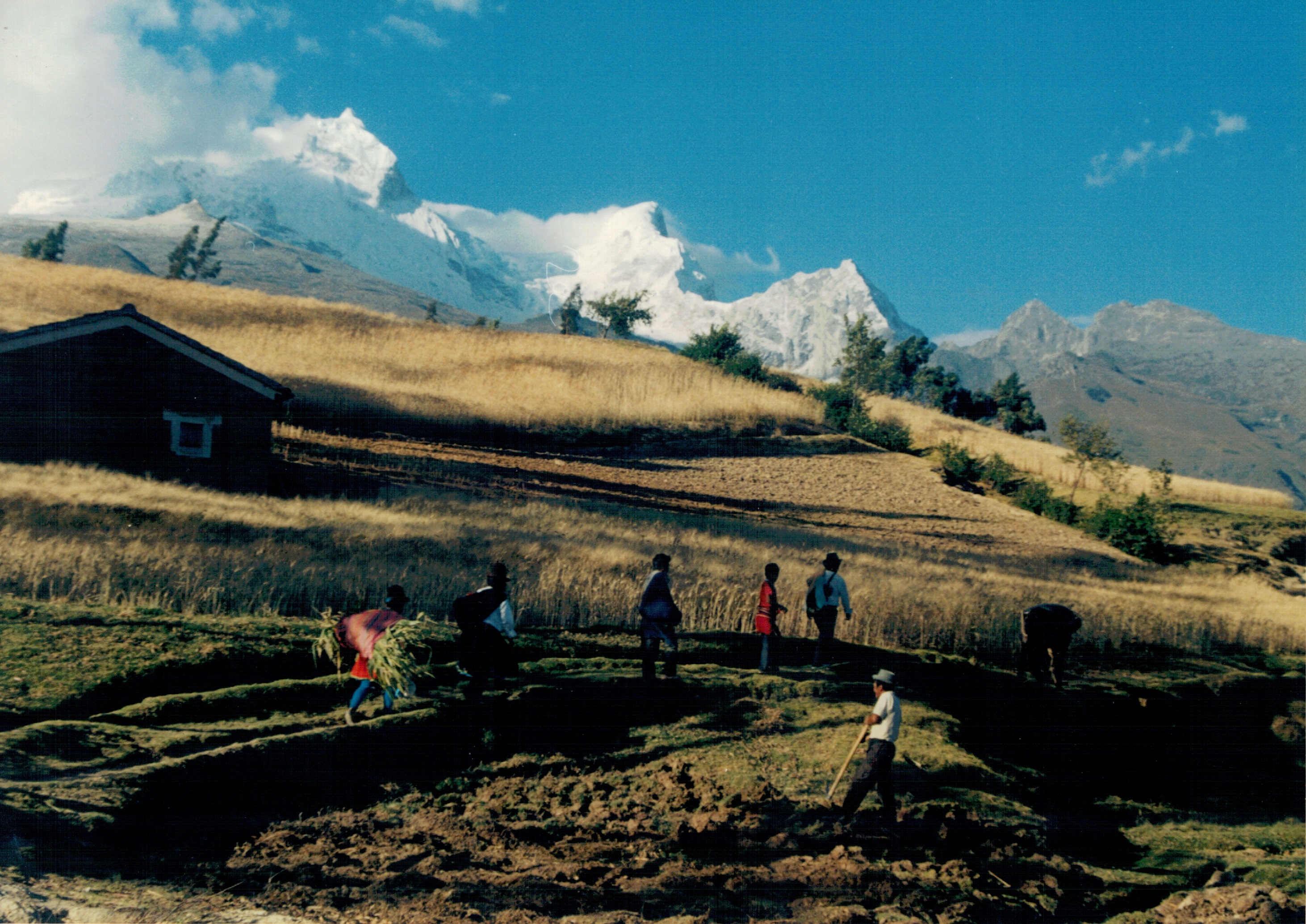Paisaje de la Quebrada de Ancash